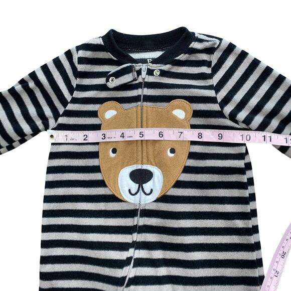 Toddlers and Baby Boys' Flame Resistant Fleece Footed Pajamas, Pack of 6 - Picture 9 of 16